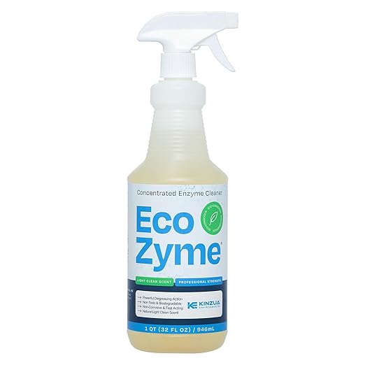 Eco-Zyme, Enzyme Cleaner Concentrate with Professional Strength, Multipurpose Cleaner Concentrate & Kitchen Degreaser Spray for Floor, Carpet, Concrete, Walls & More