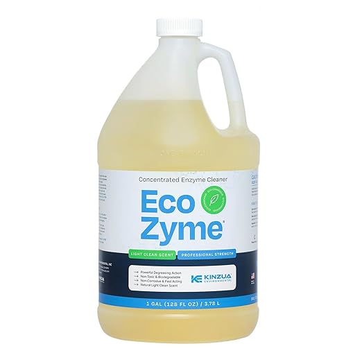 Eco-Zyme, Enzyme Cleaner Concentrate with Professional Strength, Multipurpose Cleaner Concentrate & Kitchen Degreaser Spray for Floor, Carpet, Concrete, Walls & More
