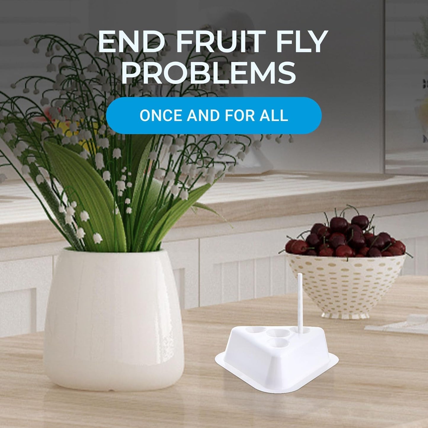 Fly-Zyme, Highly Concentrated Enzyme Drain Cleaner for Pipes, Drain Gel for Fruit Flies, Organic Waste Degrader & Odor Neutralizer