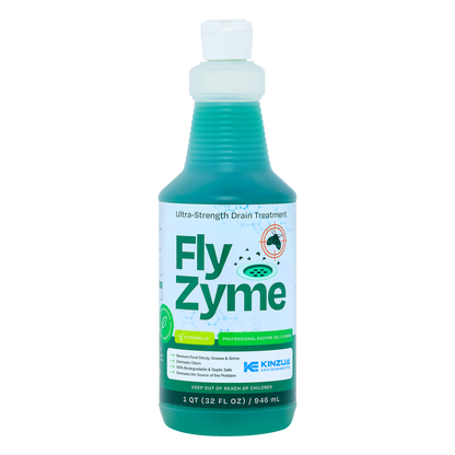 Fly-Zyme, Highly Concentrated Enzyme Drain Cleaner for Pipes, Drain Gel for Fruit Flies, Organic Waste Degrader & Odor Neutralizer
