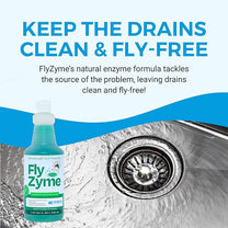 Fly Zyme Enzyme Drain Cleaner Gel | Fruit Fly Remover – Kinzua ...
