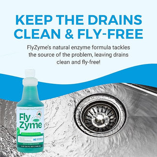 Fly Zyme Enzyme Drain Cleaner Gel | Fruit Fly Remover – Kinzua ...